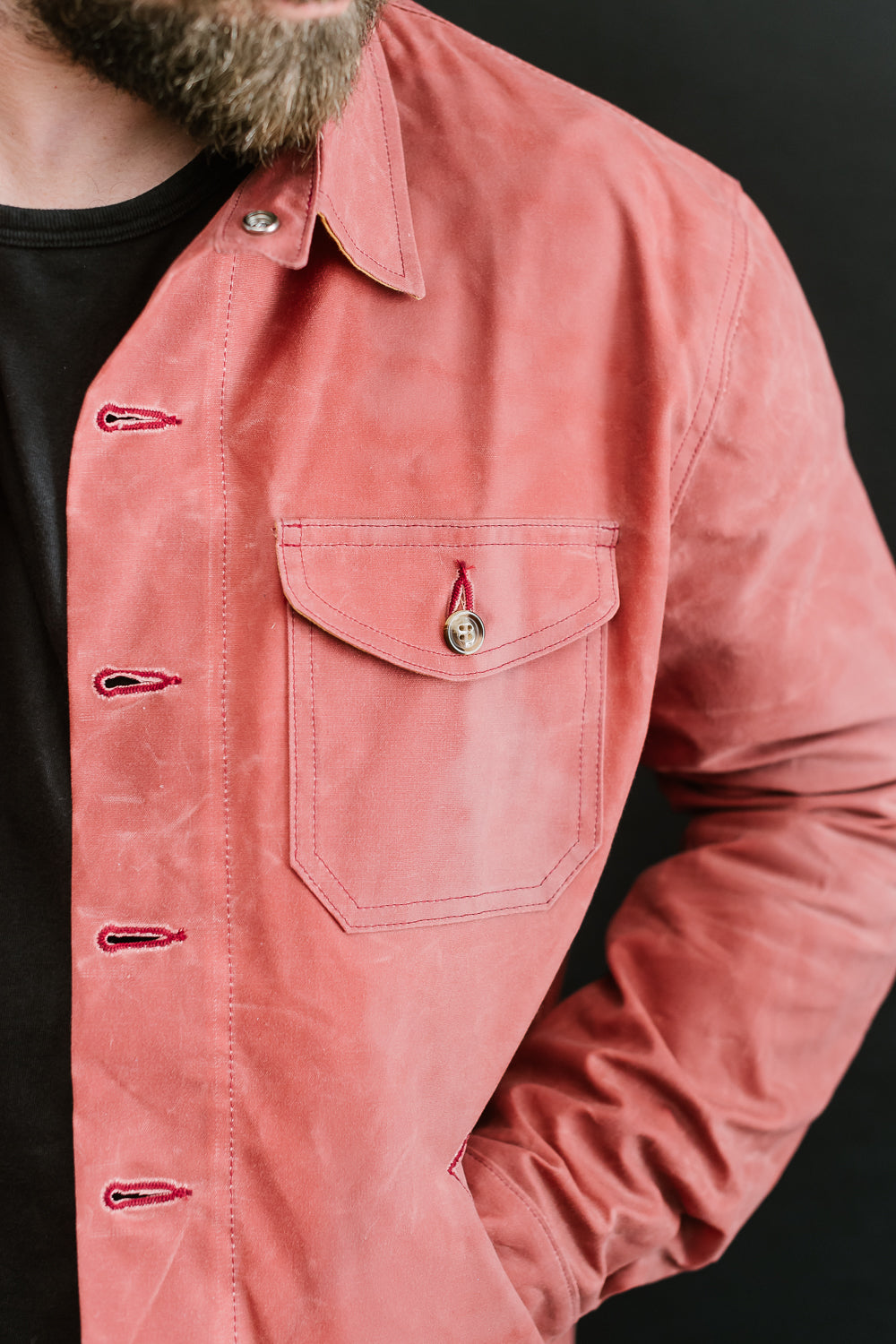 Crissman Overshirt - Nautical Red