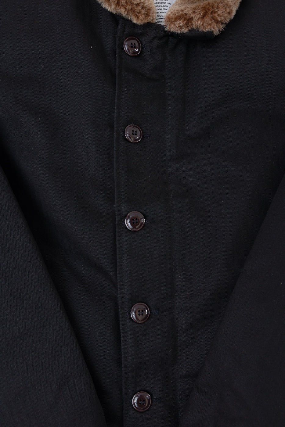 Dant Exclusive N-1 Dry Wax Deck Jacket - Black HB, Kodiak