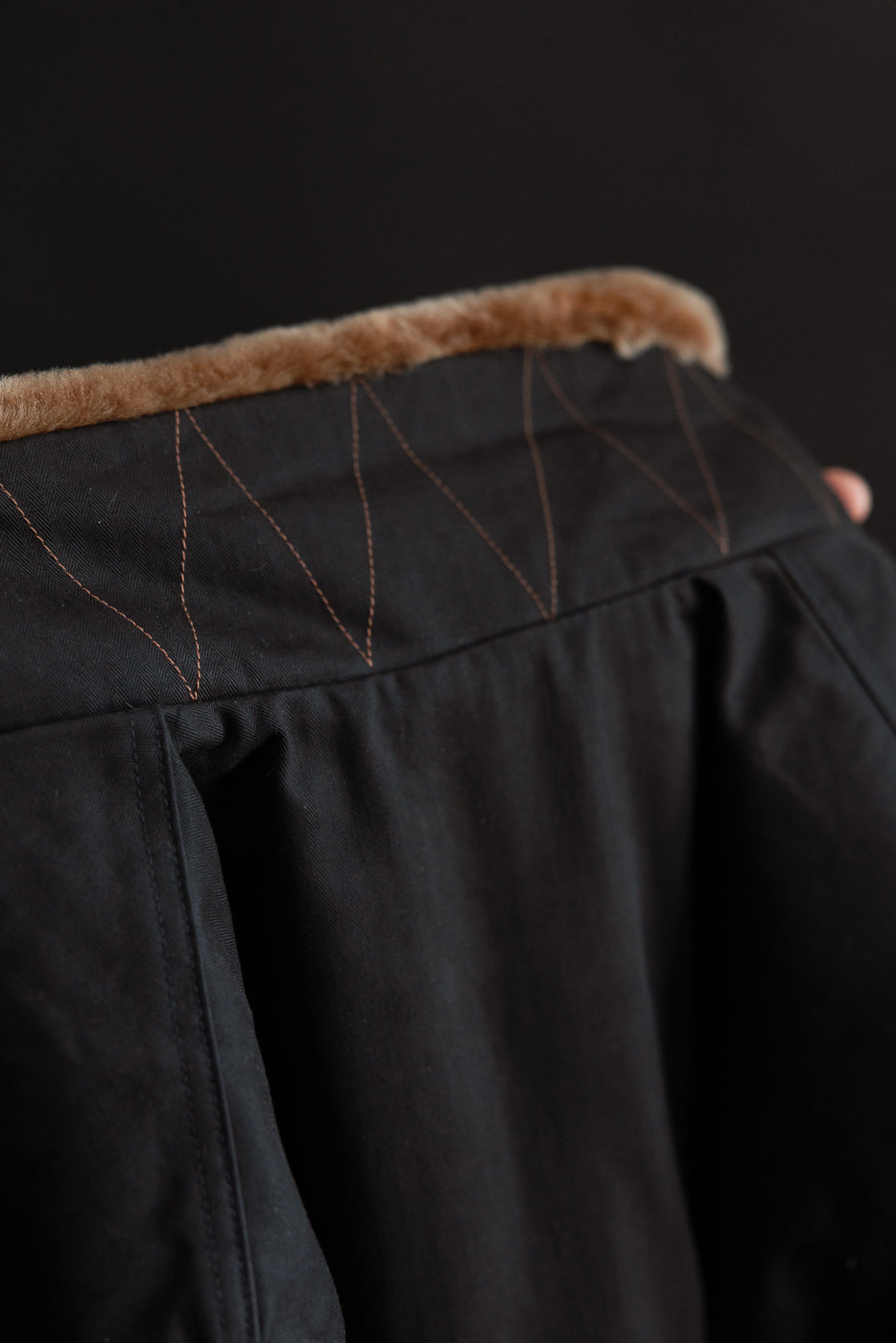 Dant Exclusive N-1 Dry Wax Deck Jacket - Black HB, Kodiak | Dant