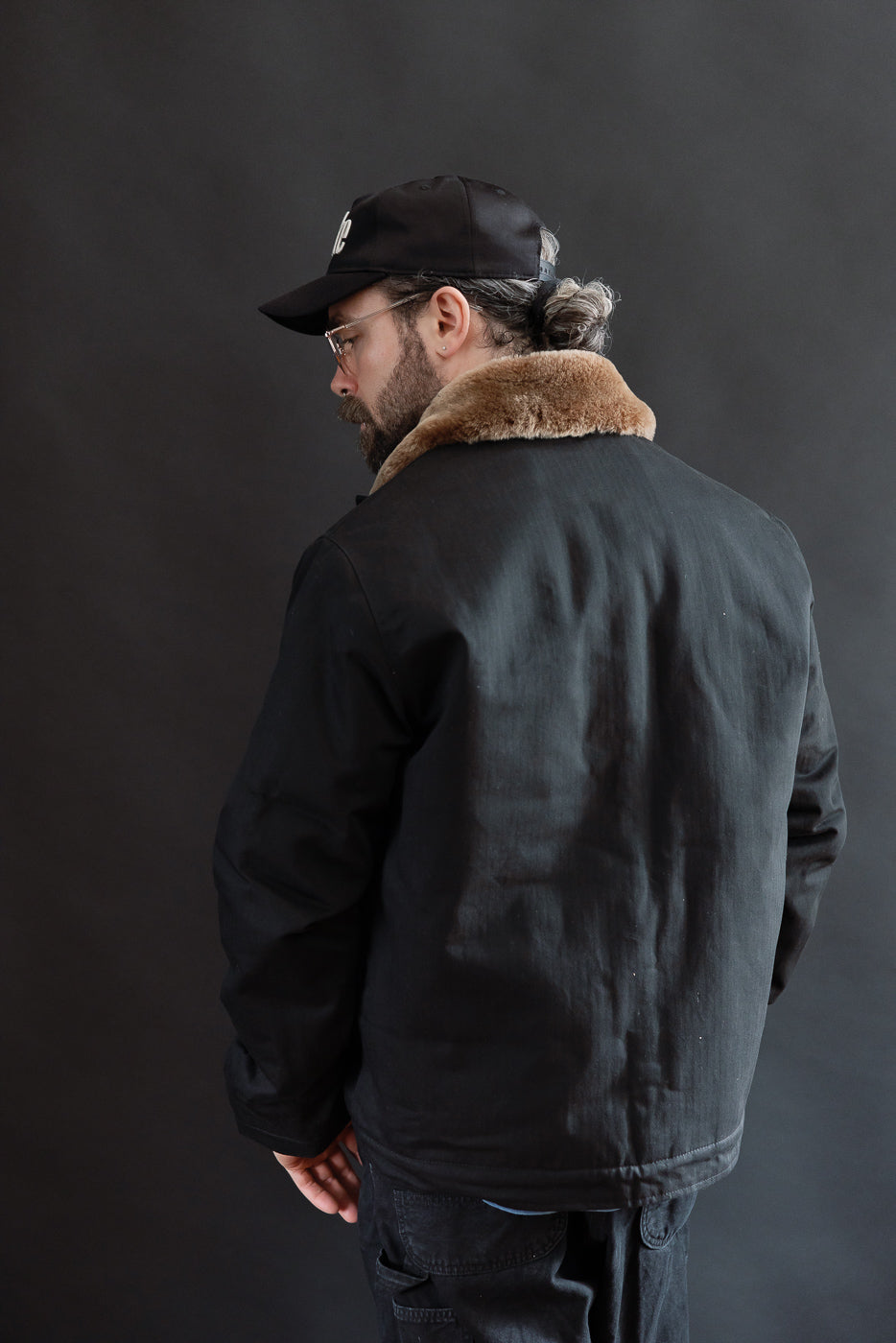 Dant Exclusive N-1 Dry Wax Deck Jacket - Black HB, Kodiak | Dant