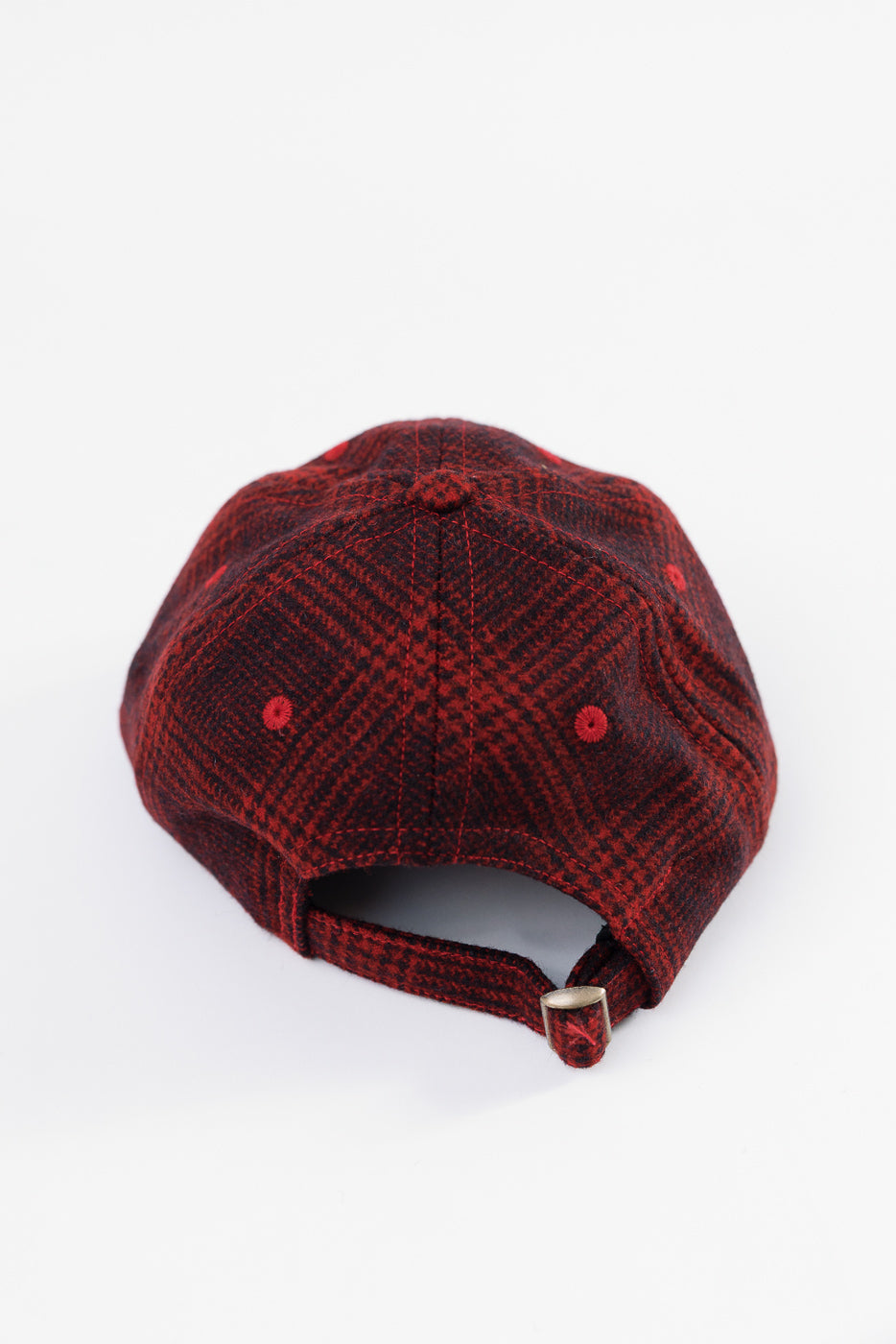 Melton Wool Baseball Hat - Canyon Plaid