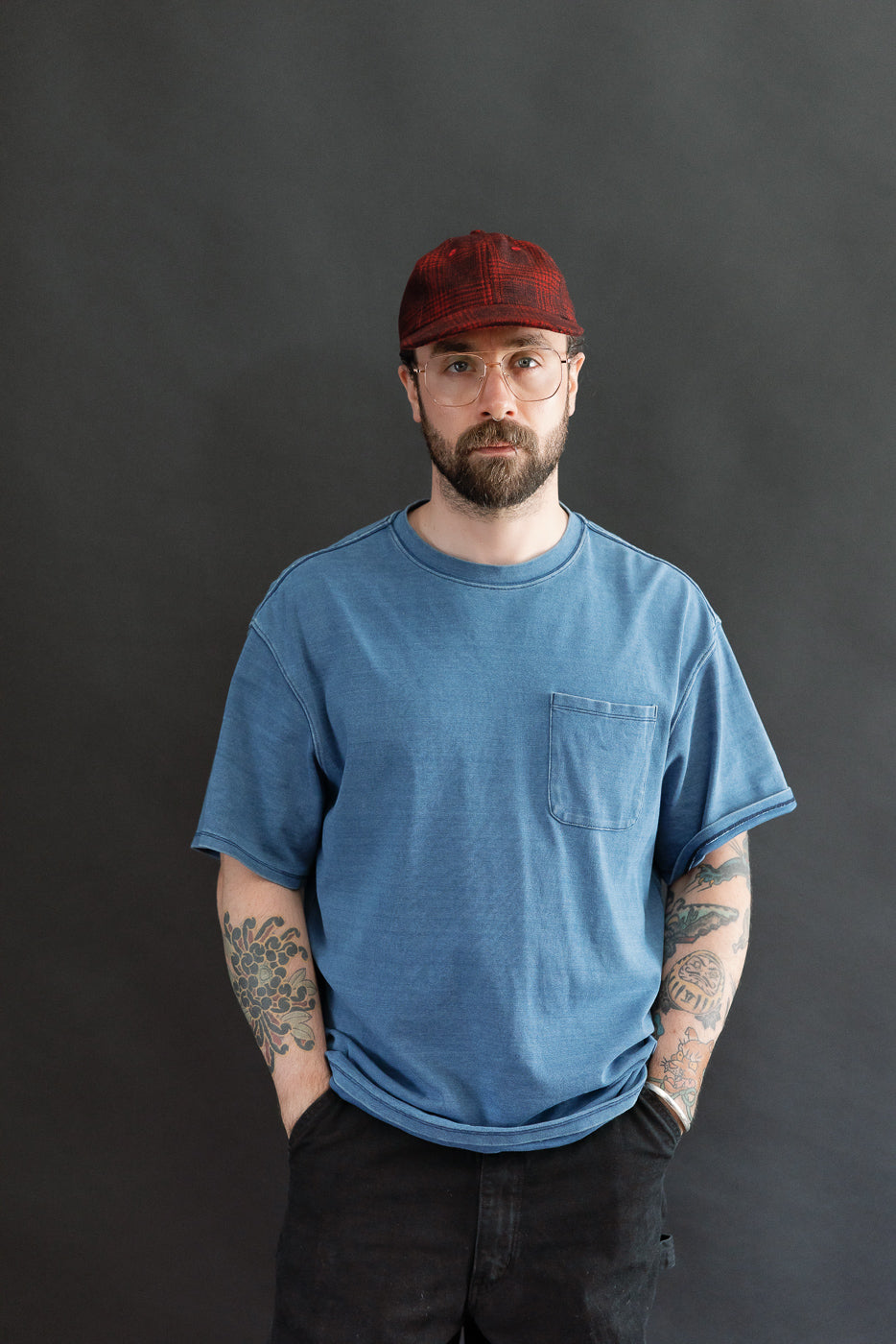 Melton Wool Baseball Hat - Canyon Plaid