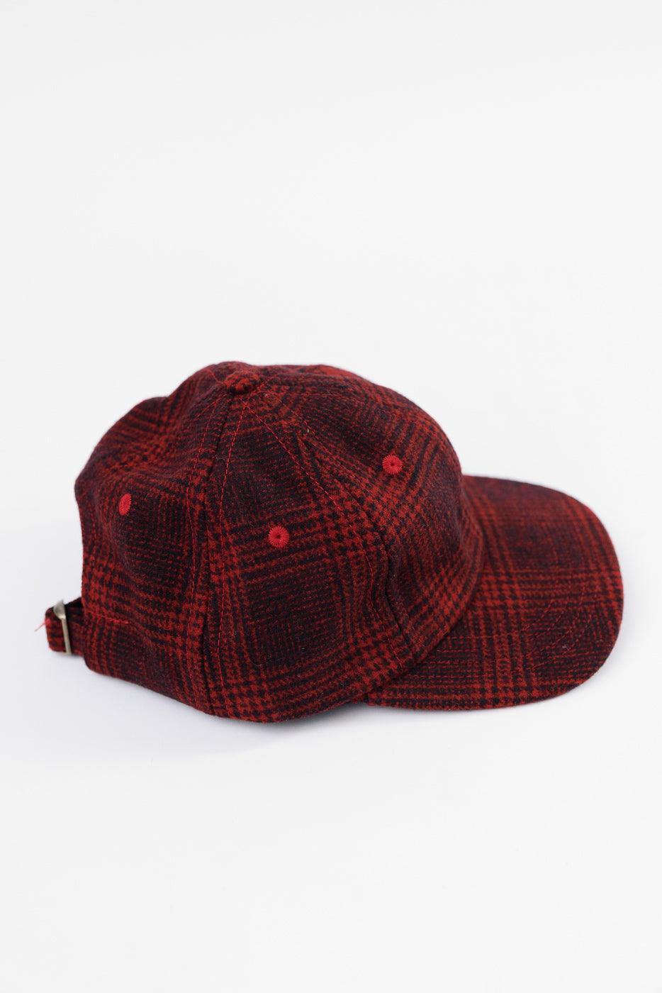 Melton Wool Baseball Hat - Canyon Plaid