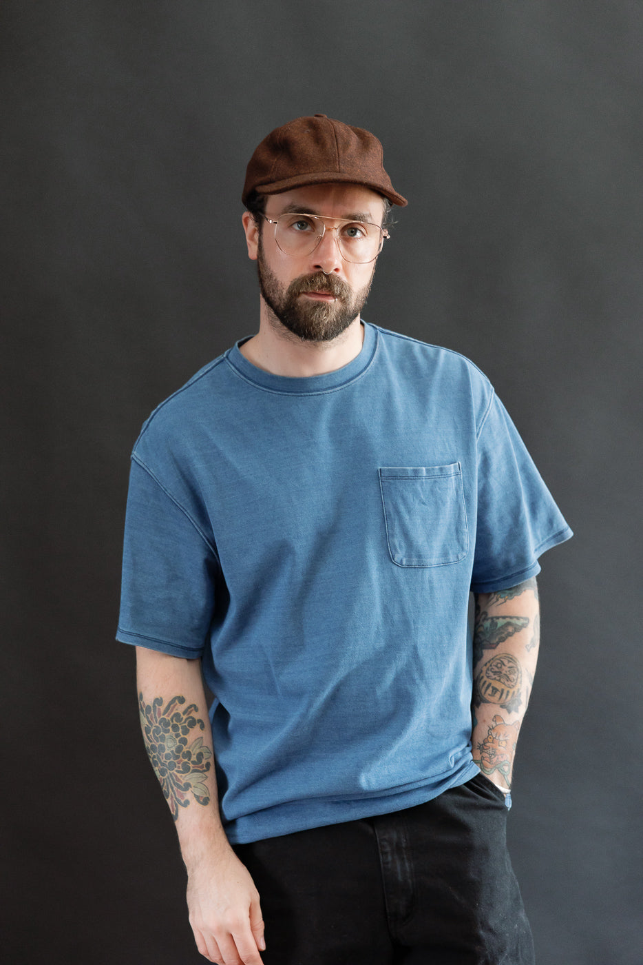 Melton Wool Baseball Hat - Red Oak Mix