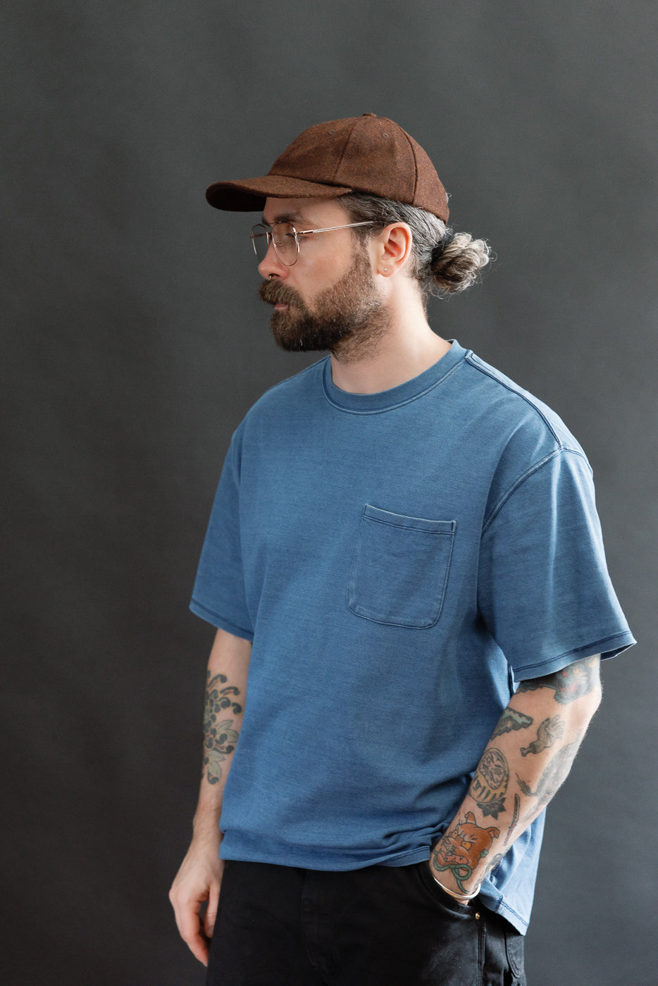 Melton Wool Baseball Hat - Red Oak Mix