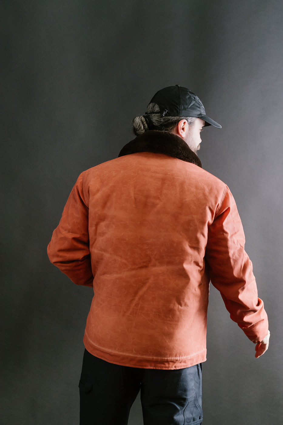 NULLUS_official | Deconstructed Nylon Panelled Bomber Jacket