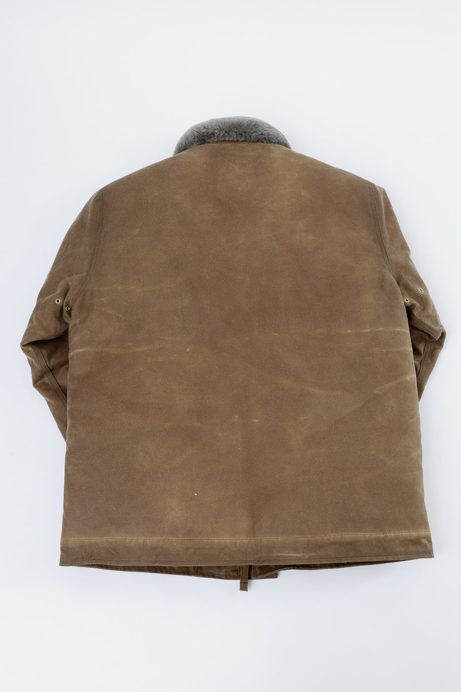 N-1 Waxed Deck Jacket - Hardtack, Grey