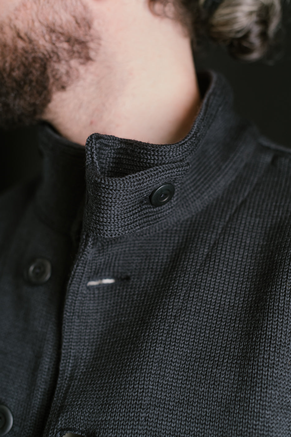 Submariner Sweater Coat - Dark Charcoal