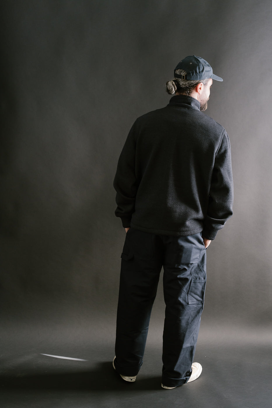 Submariner Sweater Coat - Dark Charcoal