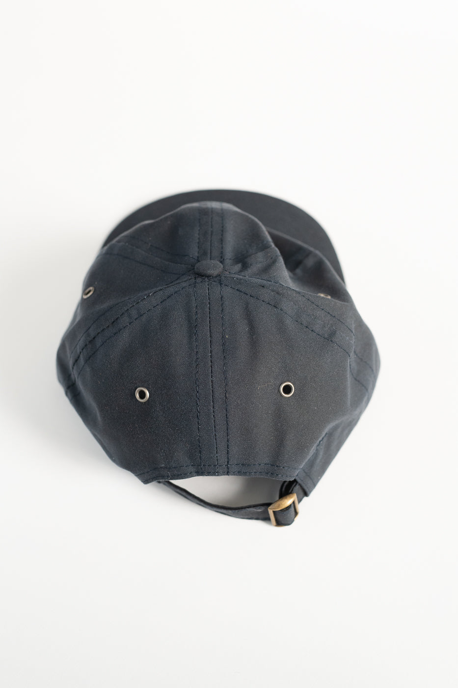 Waxed Canvas Baseball Hat - Navy