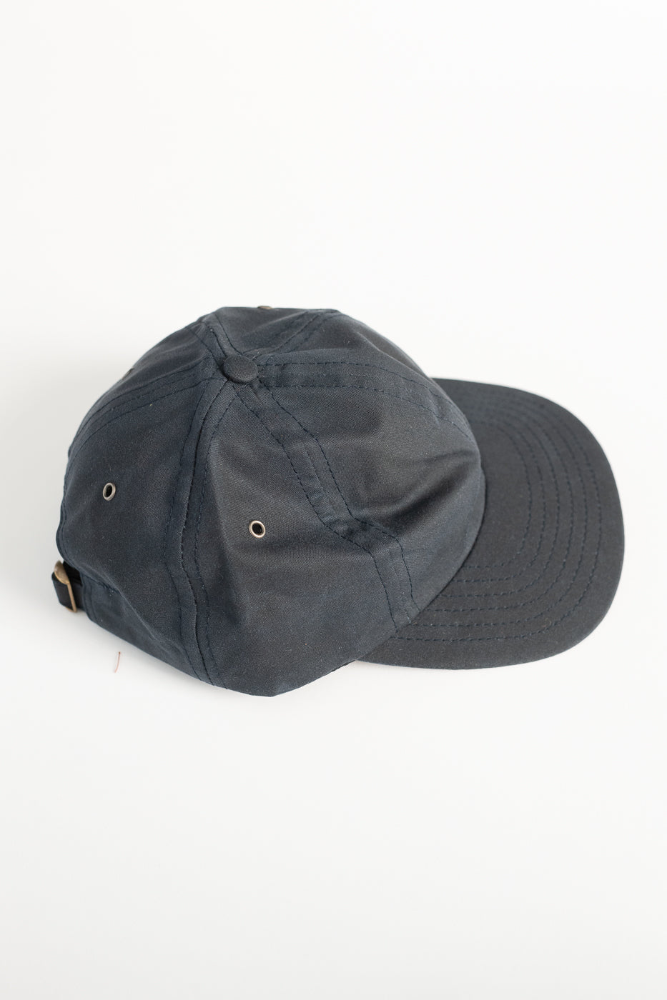 Waxed Canvas Baseball Hat - Navy