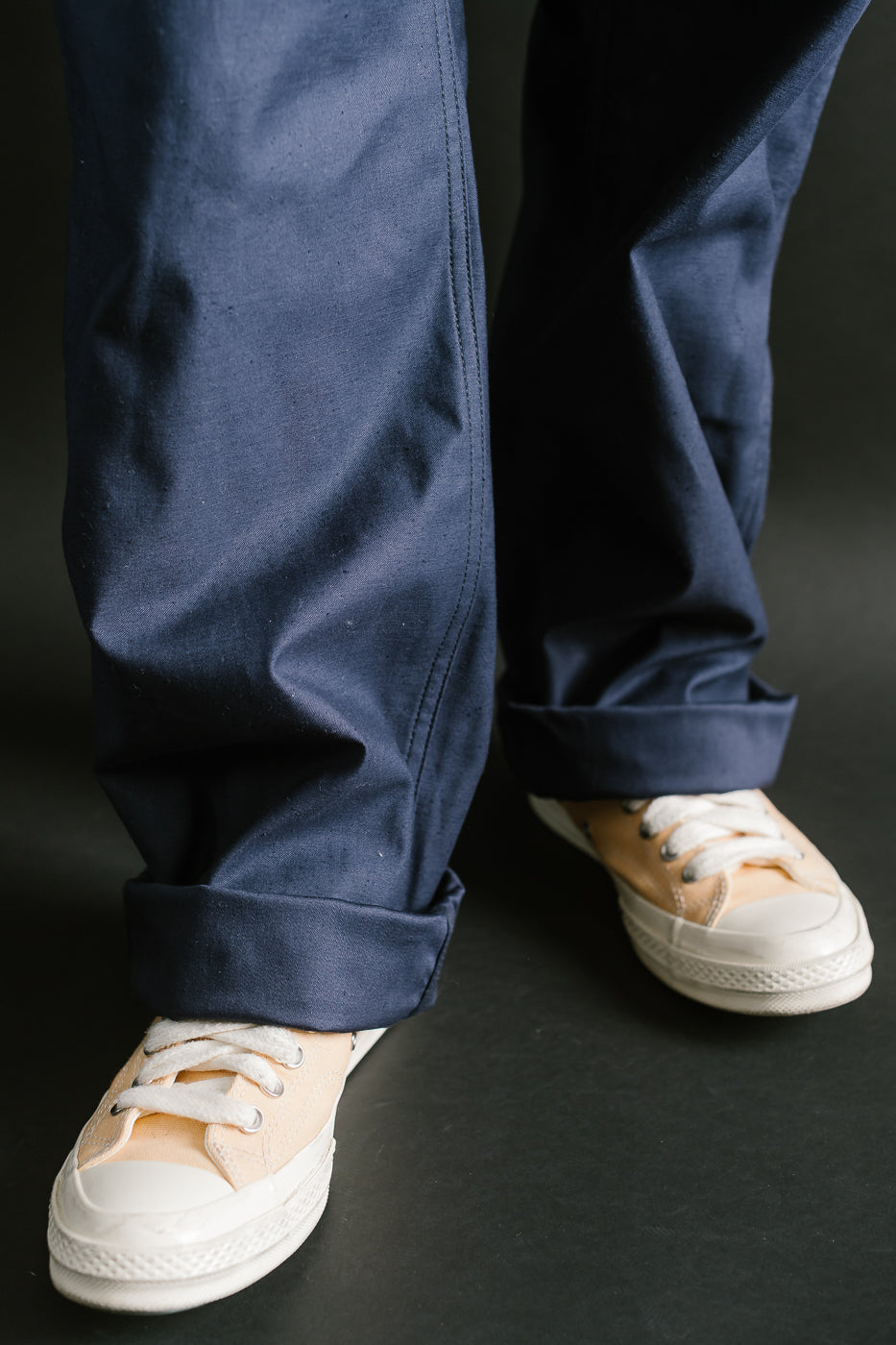 Lot 225 - Back Satin Baker Pants - Navy