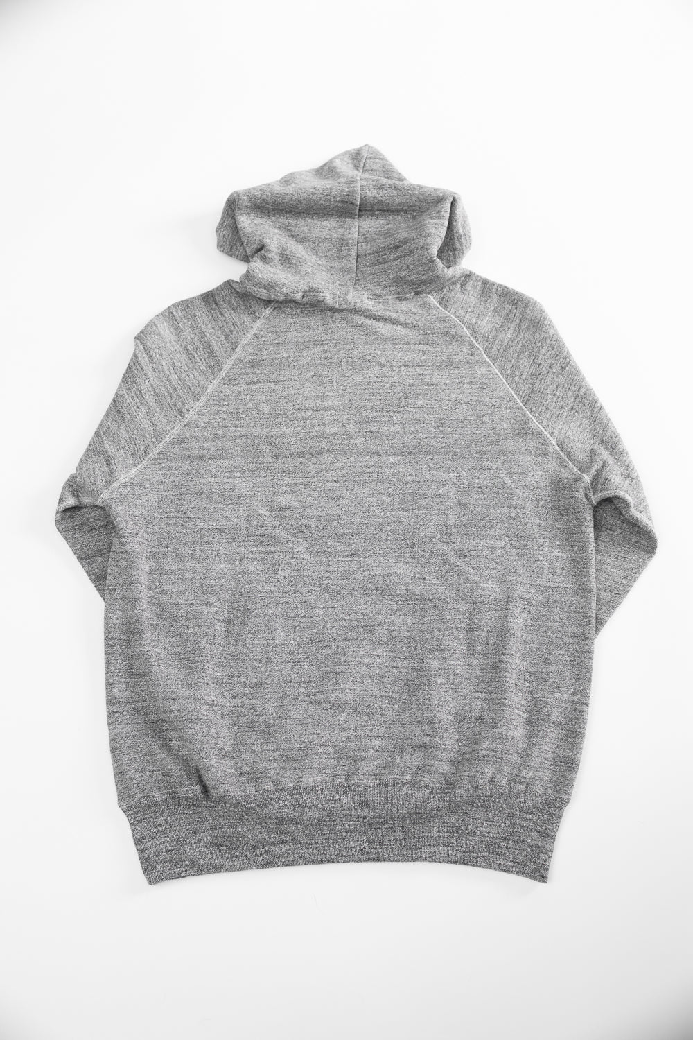 Lot 262 - DENIME - Four Needle Raglan Hoodie - Dark Heather