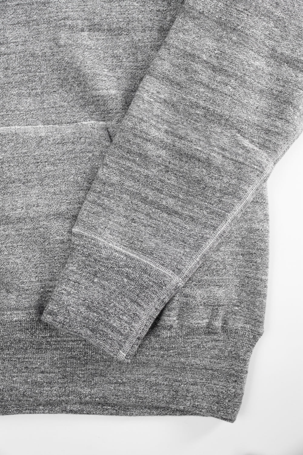 Lot 262 - DENIME - Four Needle Raglan Hoodie - Dark Heather