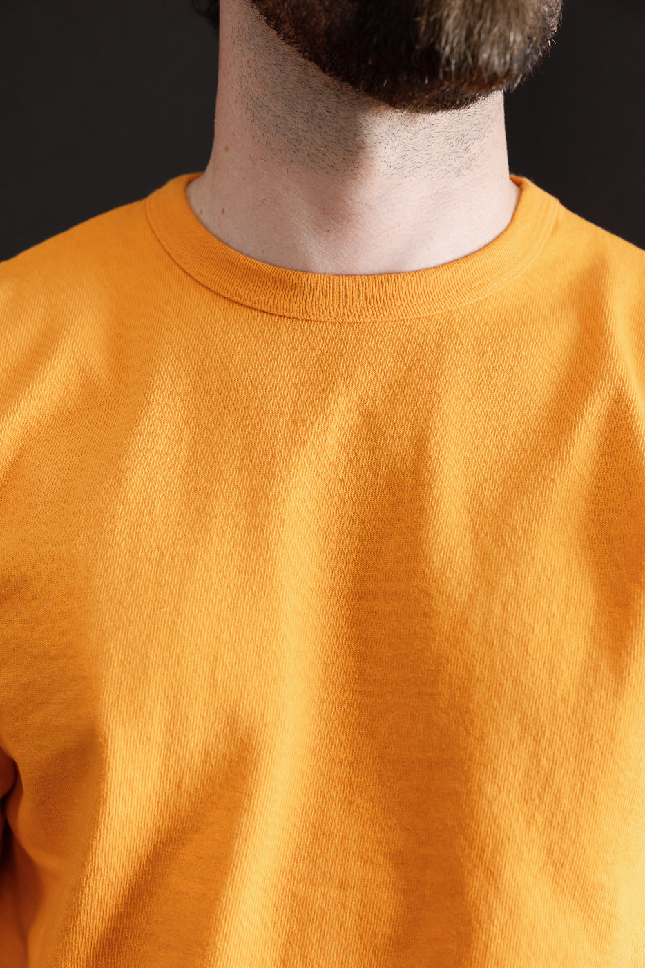 Close-up of male model, 5'9