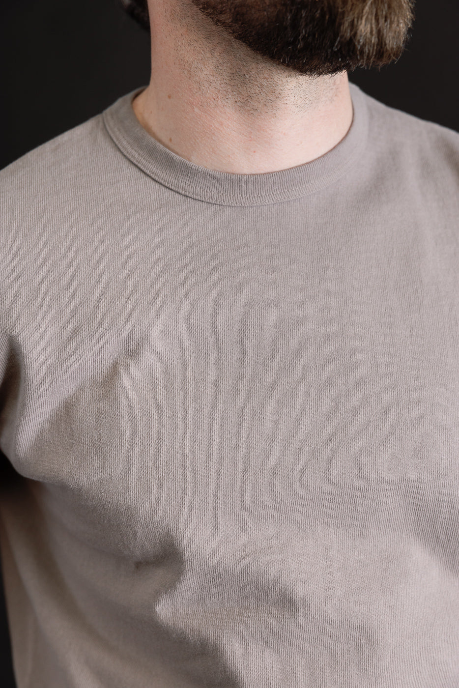 Close-up of male model 5'9