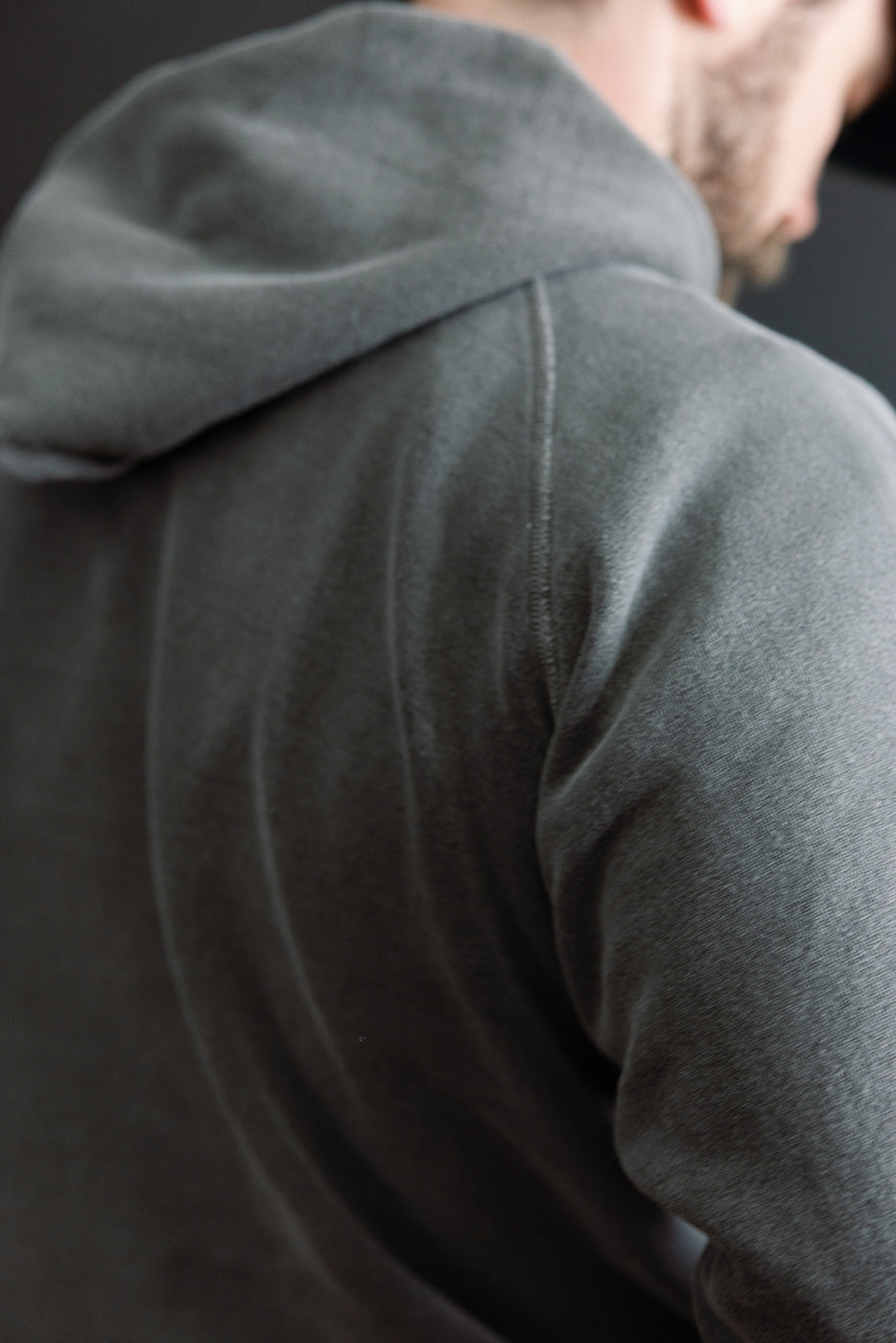 Close-up of male model 5'9