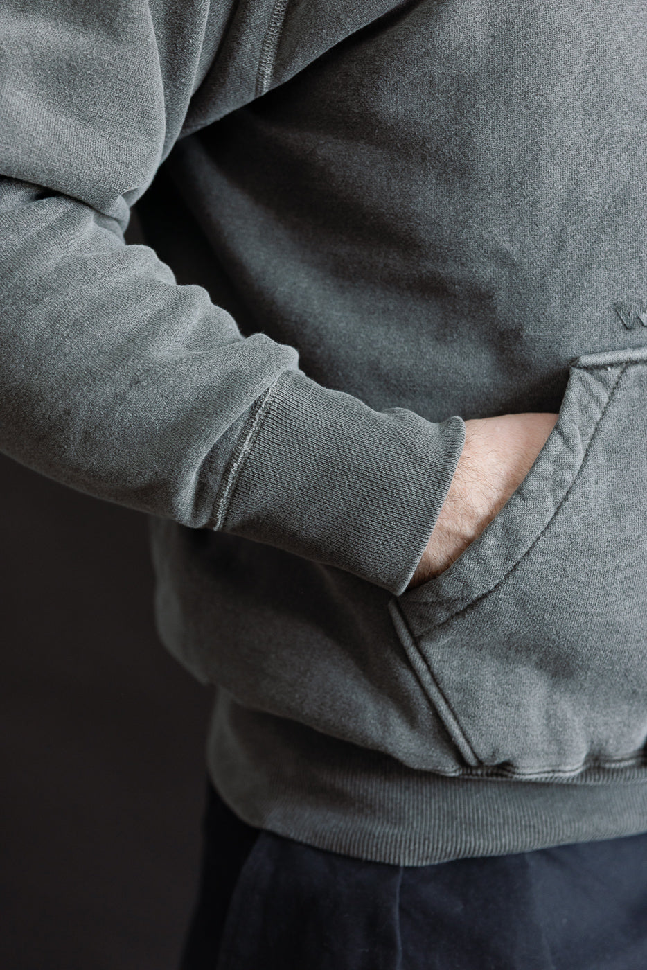 Close-up of male model 5'9