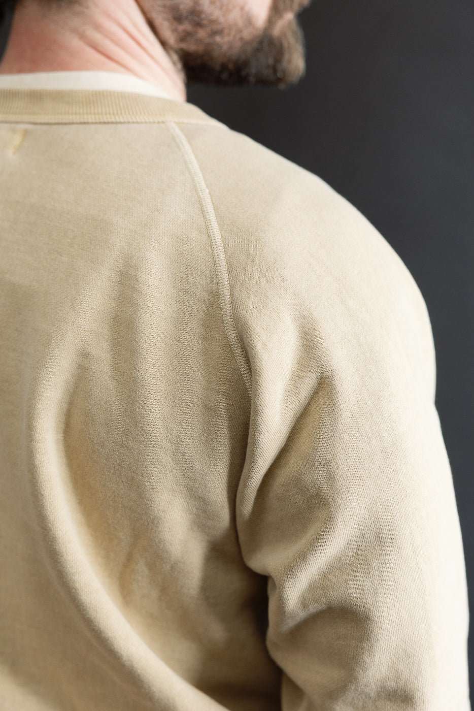 Close-up of athletic male model, 5'9
