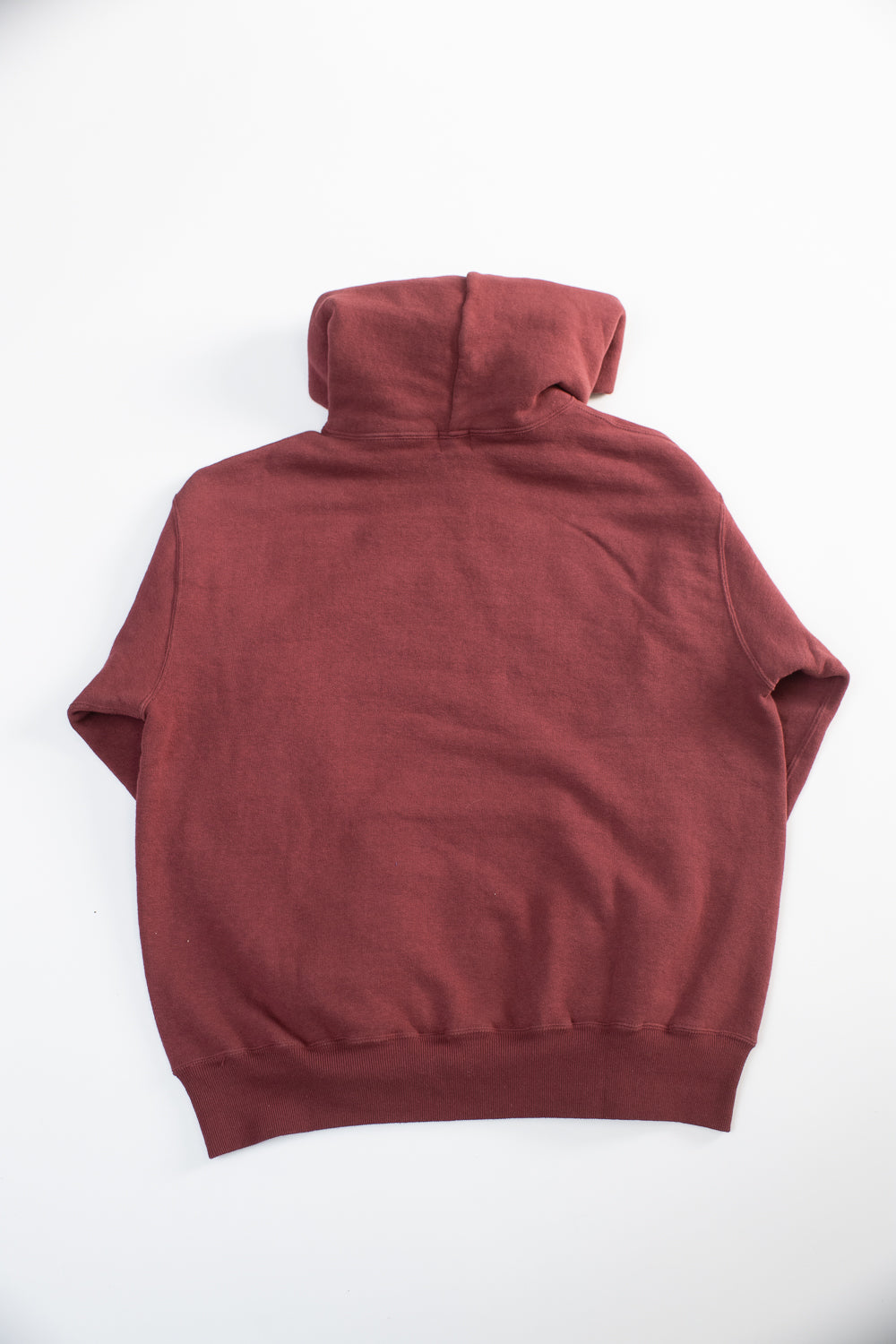 Lot 86002 - Loop Wheel Sweat Hoodie - Burgundy