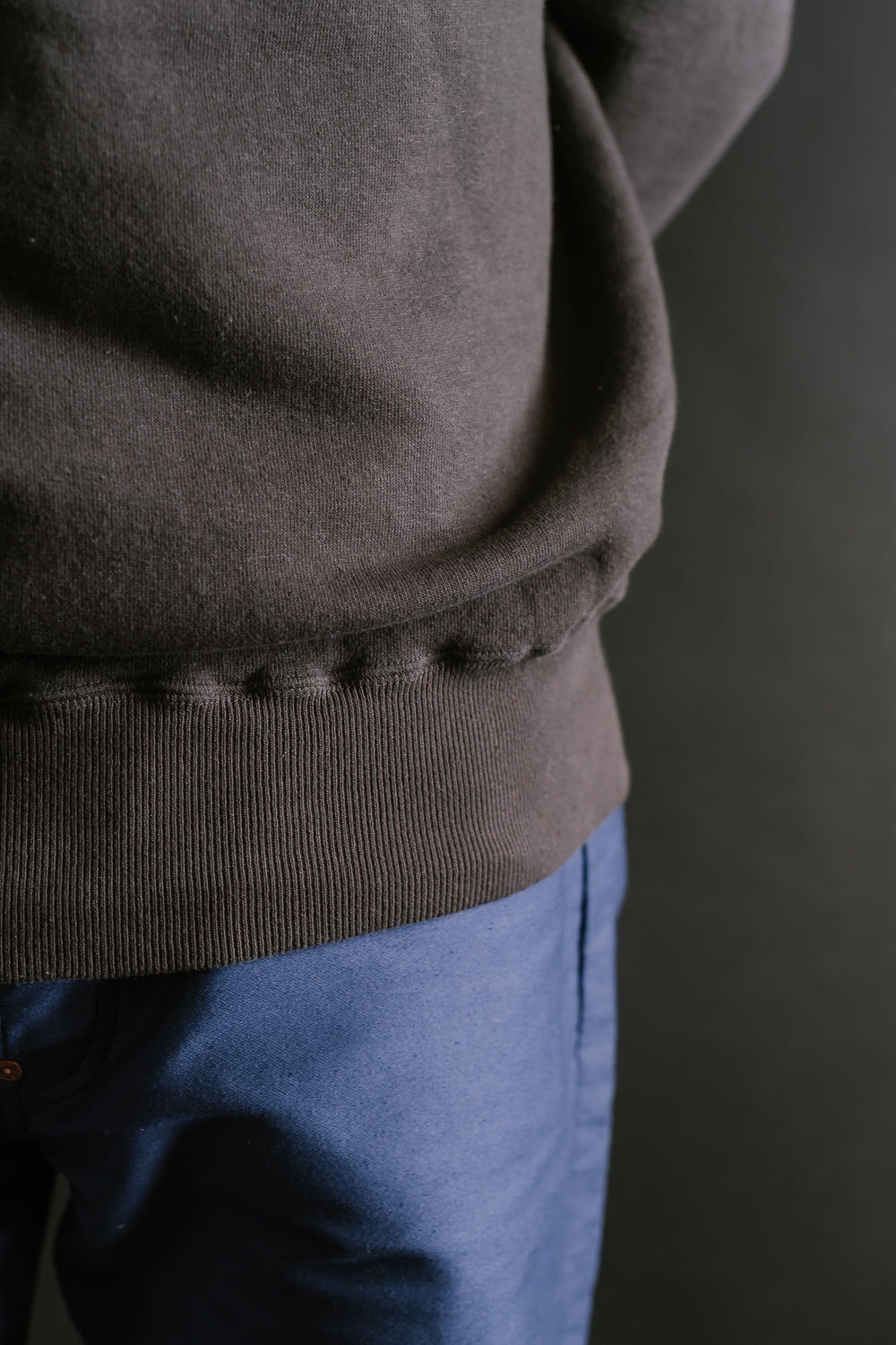 Lot 86013 - Loop Wheel Turtleneck Sweat Shirt - Sumikuro
