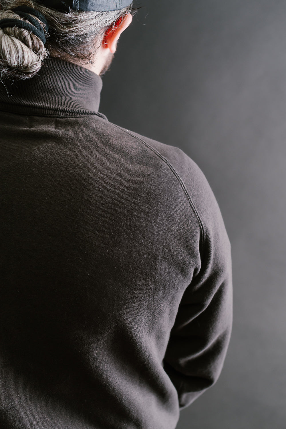 Lot 86013 - Loop Wheel Turtleneck Sweat Shirt - Sumikuro