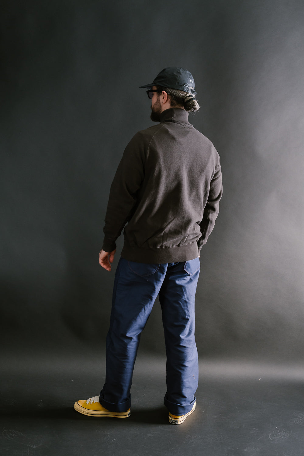 Lot 86013 - Loop Wheel Turtleneck Sweat Shirt - Sumikuro