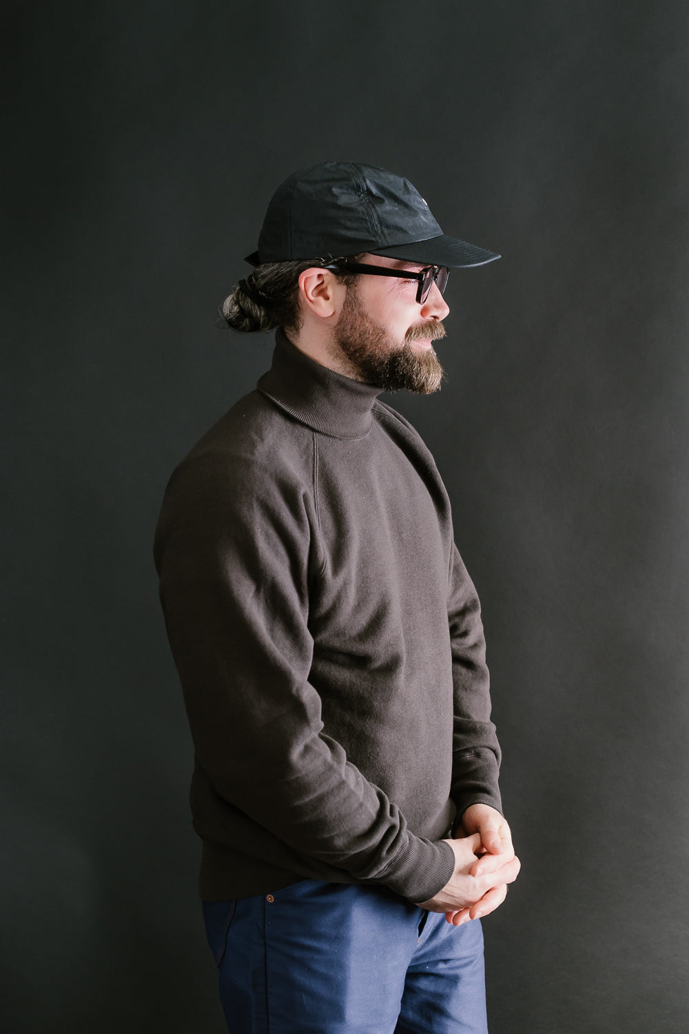 Lot 86013 - Loop Wheel Turtleneck Sweat Shirt - Sumikuro