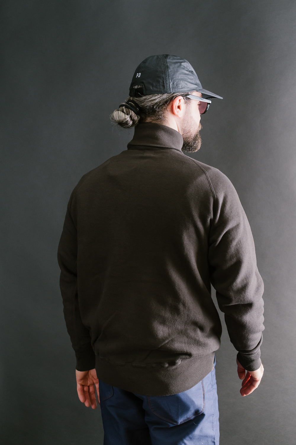 Lot 86013 - Loop Wheel Turtleneck Sweat Shirt - Sumikuro