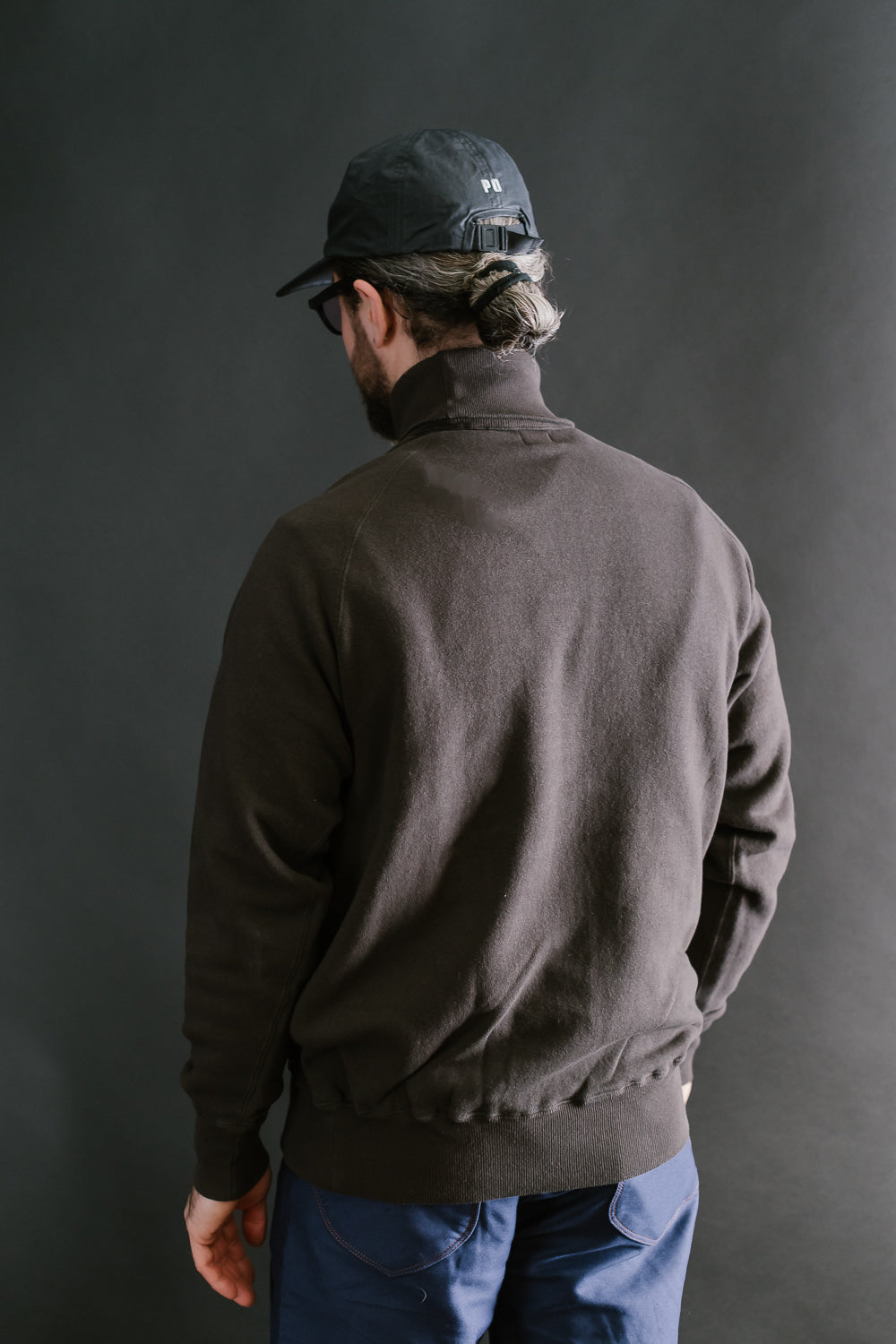 Lot 86013 - Loop Wheel Turtleneck Sweat Shirt - Sumikuro