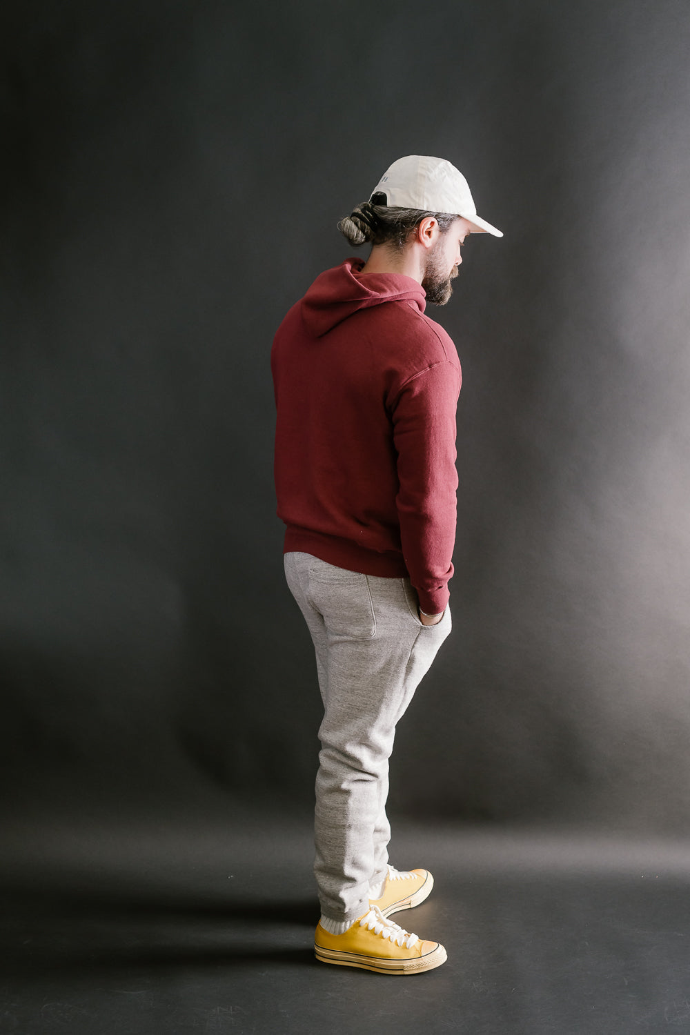 Lot 87006 - Loop Wheel Sweatpants - Heather Grey