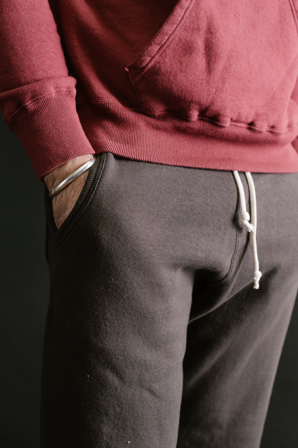 Lot 87006 - Loop Wheel Sweatpants - Sumikuro