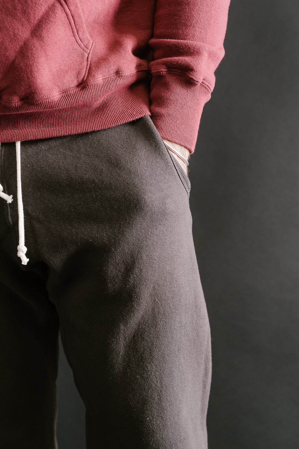 Lot 87006 - Loop Wheel Sweatpants - Sumikuro