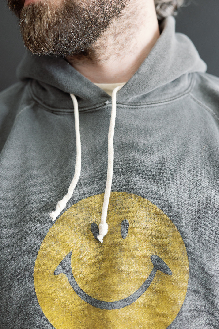 Close-up of male model, 5'9