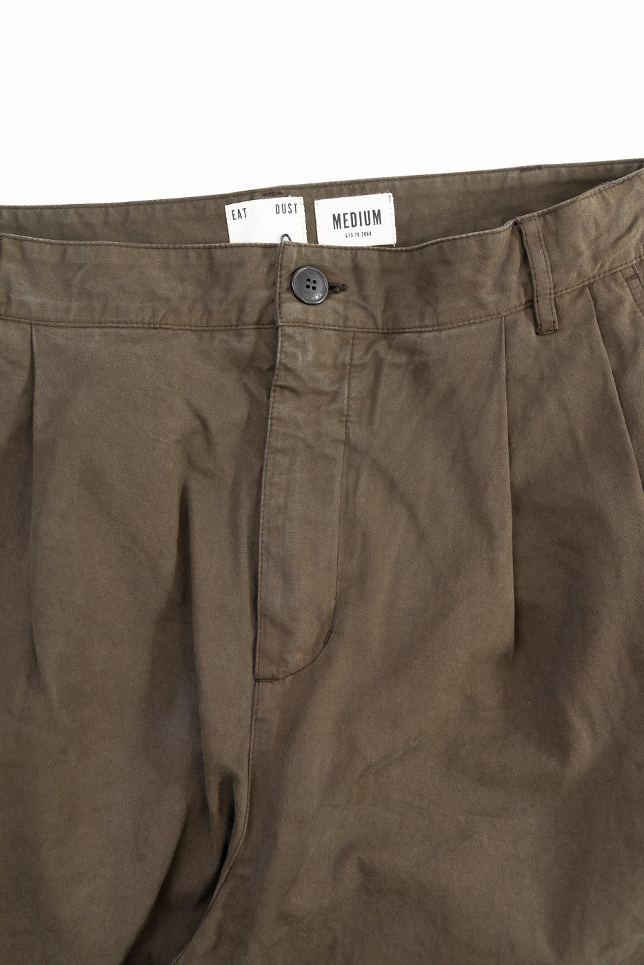 M-C-001 - Ambassador Pants Gabardine Satin - Java Brown
