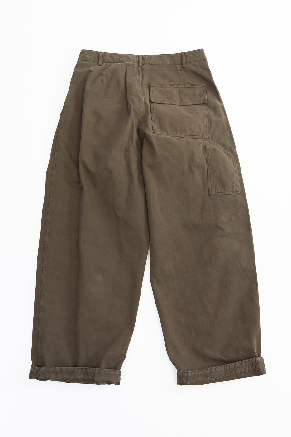 M-C-001 - Ambassador Pants Gabardine Satin - Java Brown