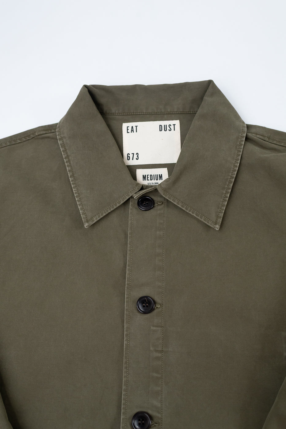 M-B-004 - Coach Jacket Nebraska Cotton - Fossil Green