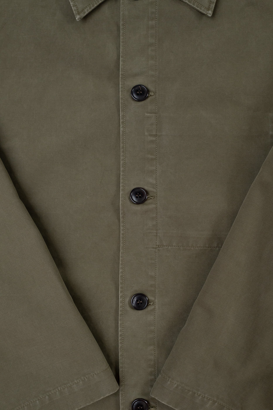 M-B-004 - Coach Jacket Nebraska Cotton - Fossil Green