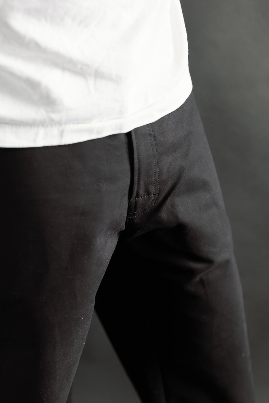 Close-up of male model 5'9