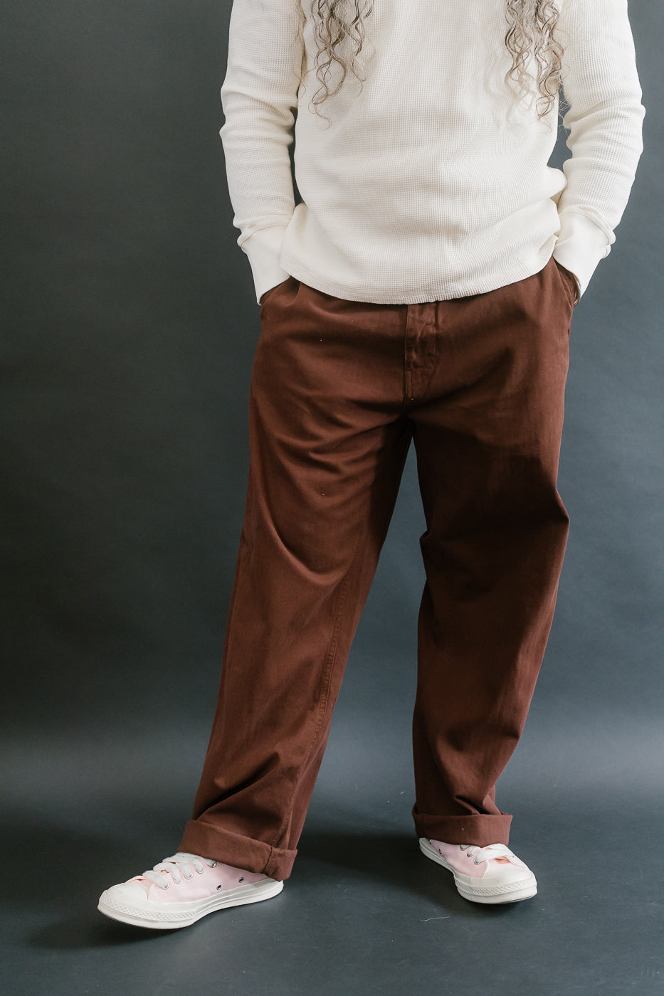 M-C-008 - Frisco Chino HBT - Chocolate