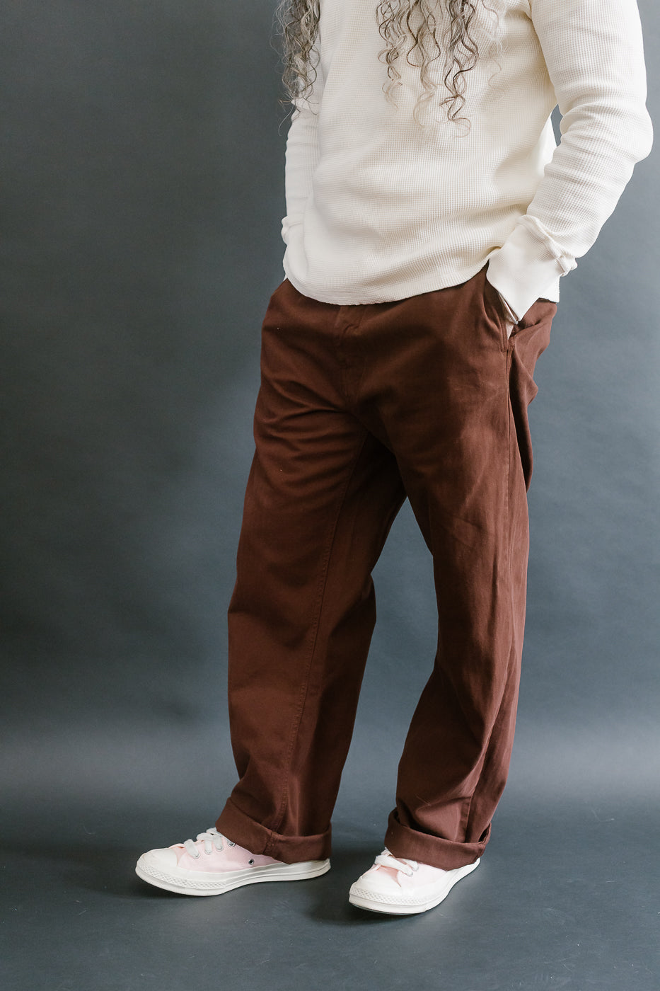 M-C-008 - Frisco Chino HBT - Chocolate