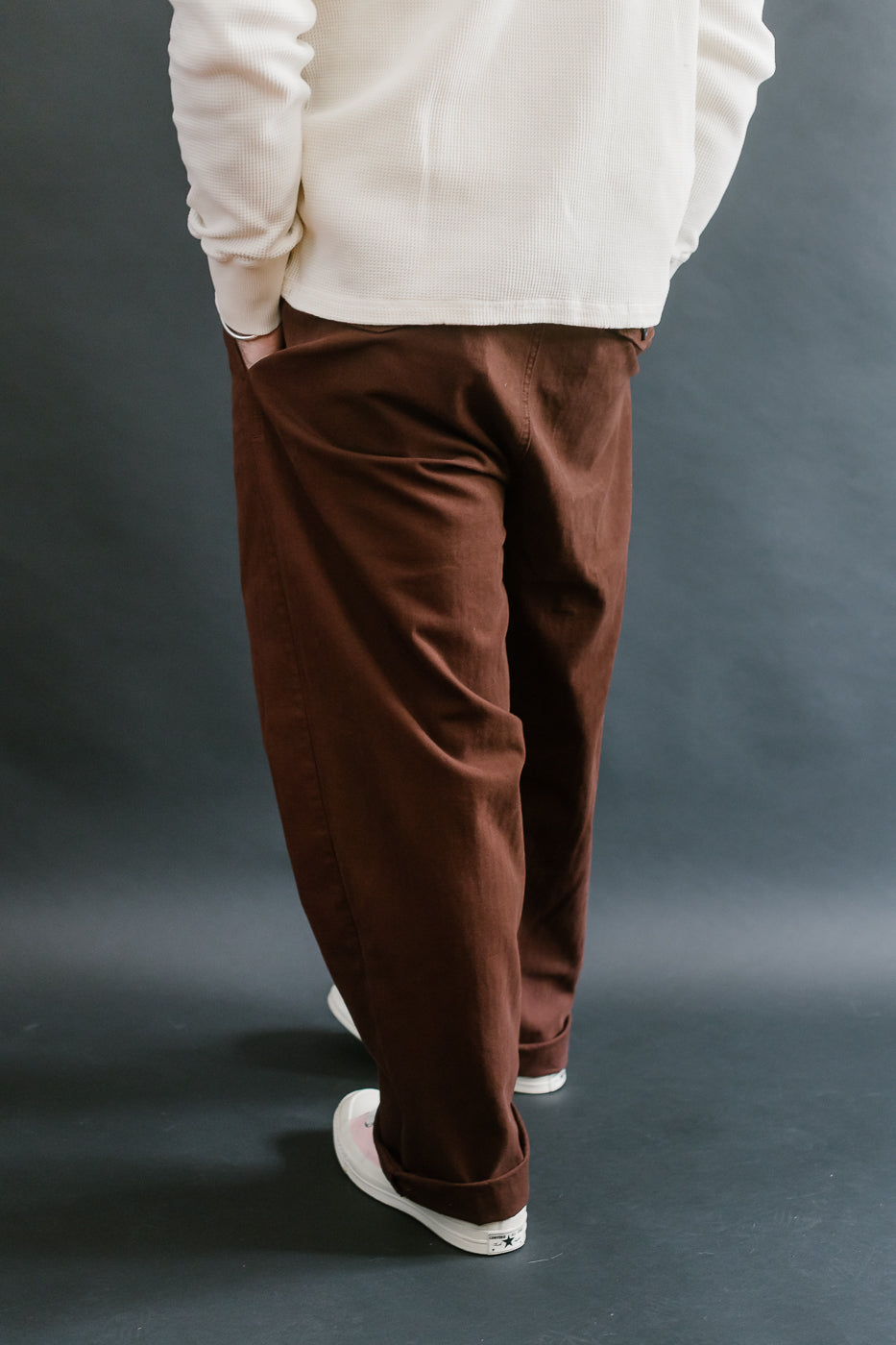 M-C-008 - Frisco Chino HBT - Chocolate