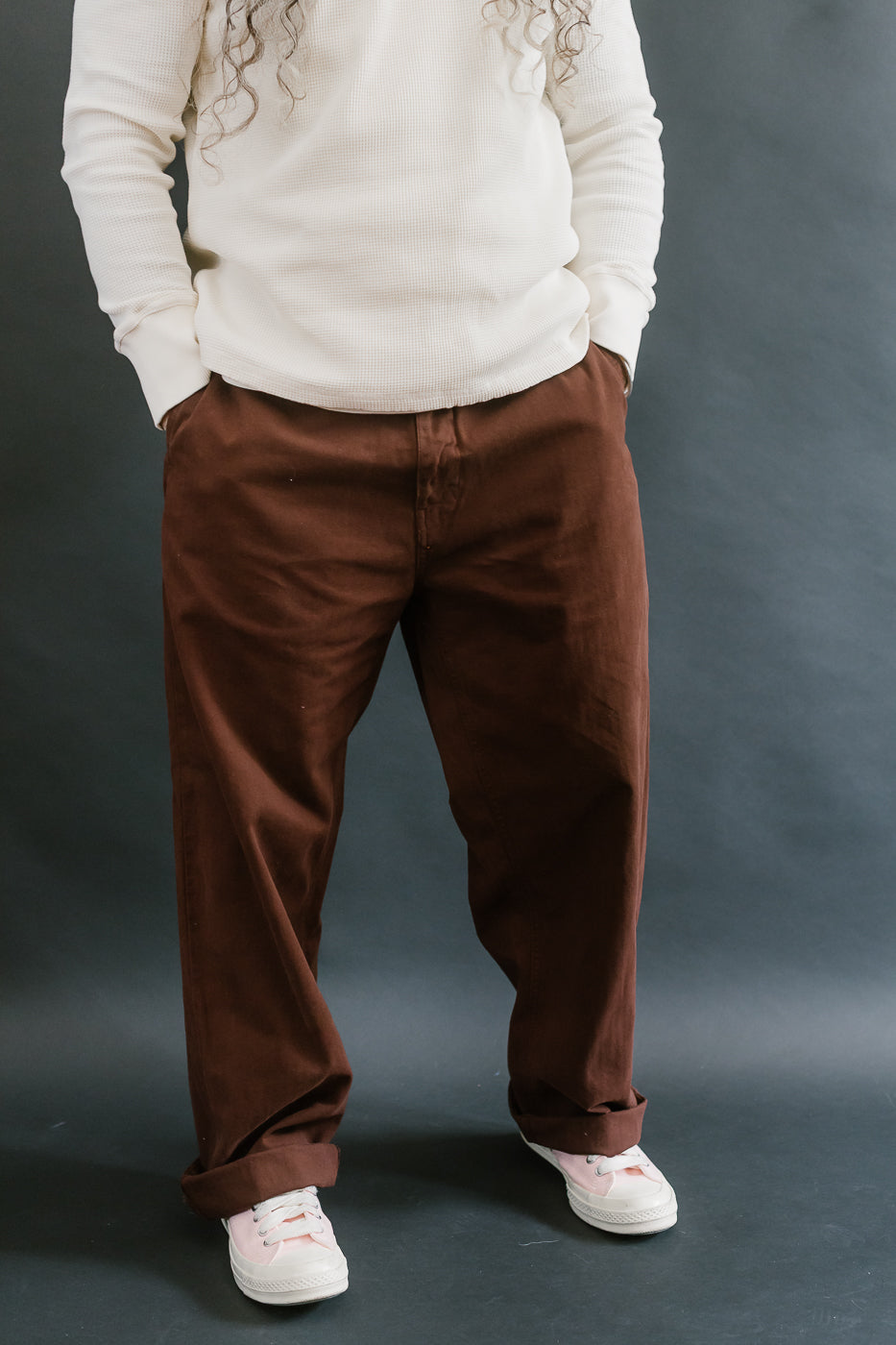M-C-008 - Frisco Chino HBT - Chocolate