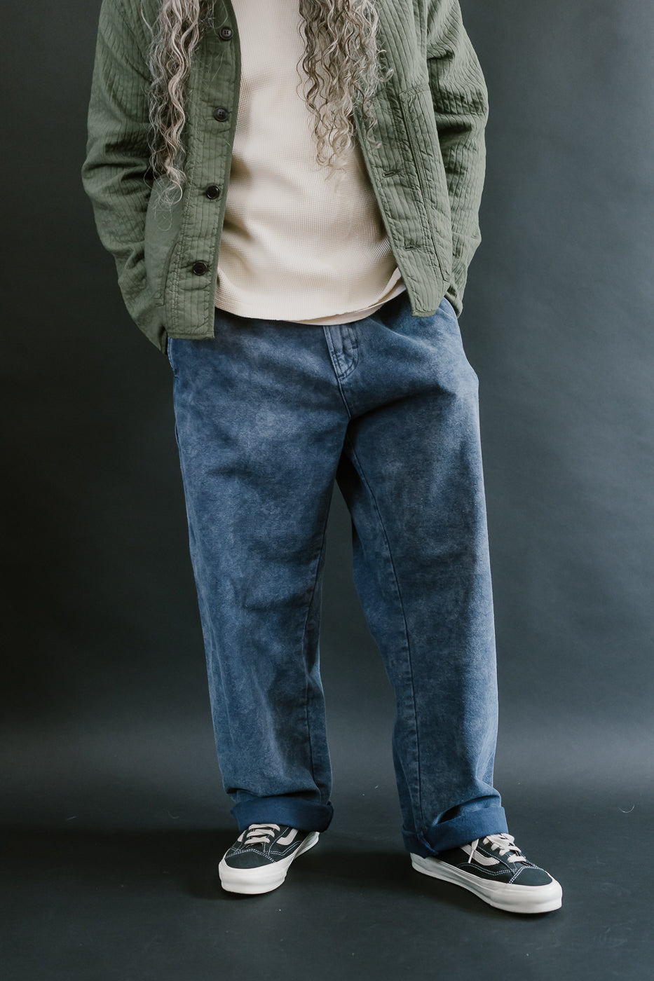 M-C-009 - Oakland Chino Canvas - Infinity Blue