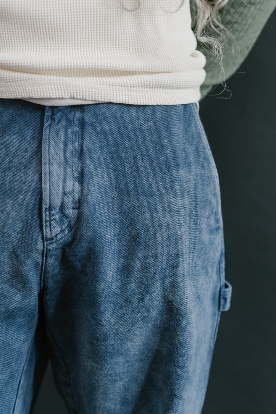 M-C-009 - Oakland Chino Canvas - Infinity Blue