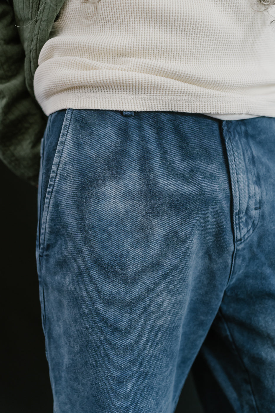 M-C-009 - Oakland Chino Canvas - Infinity Blue