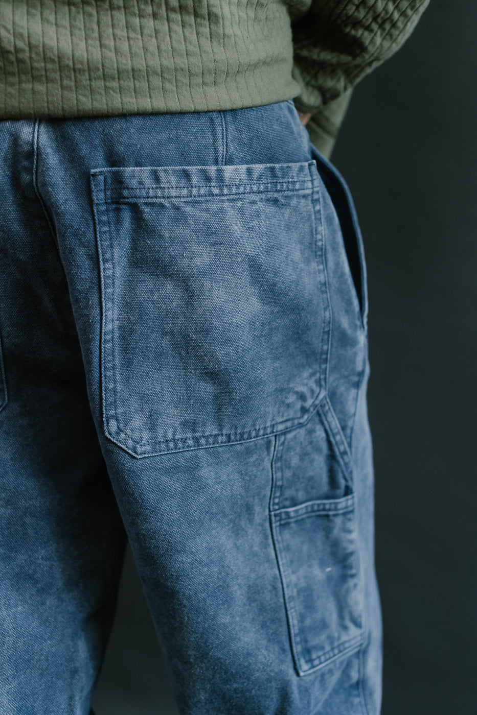M-C-009 - Oakland Chino Canvas - Infinity Blue