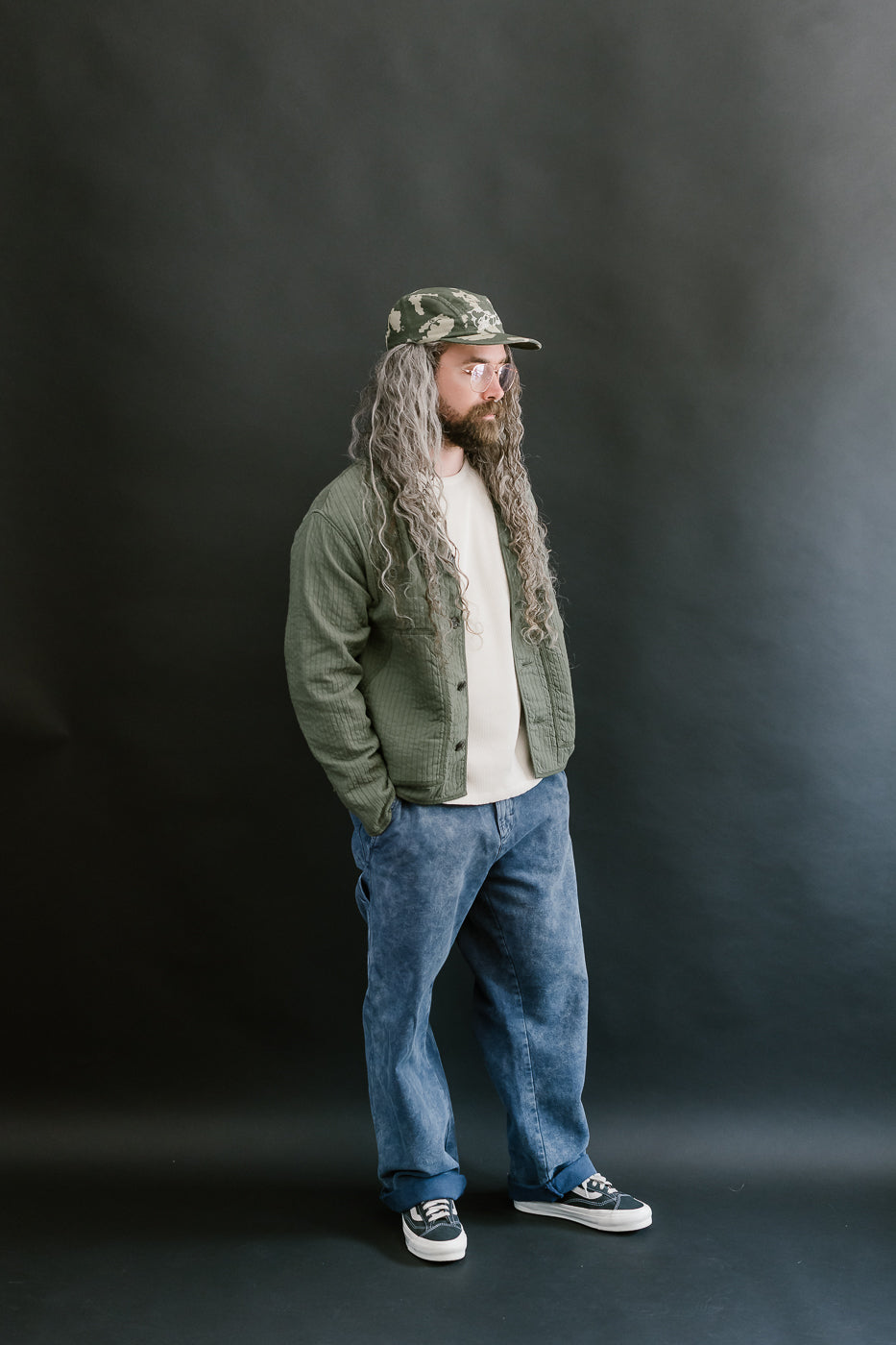 M-C-009 - Oakland Chino Canvas - Infinity Blue