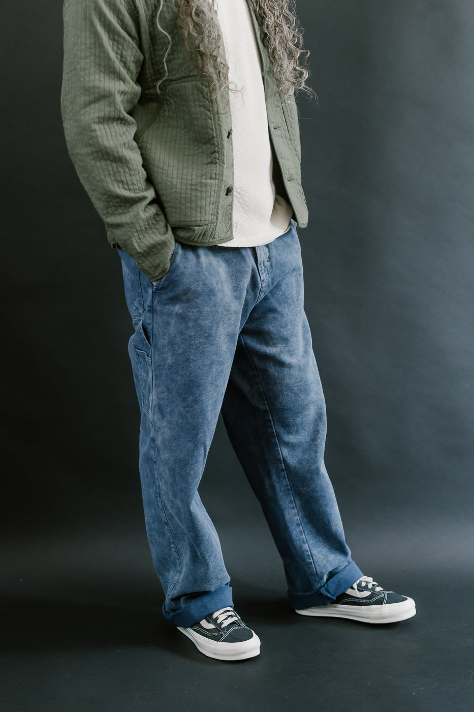 M-C-009 - Oakland Chino Canvas - Infinity Blue