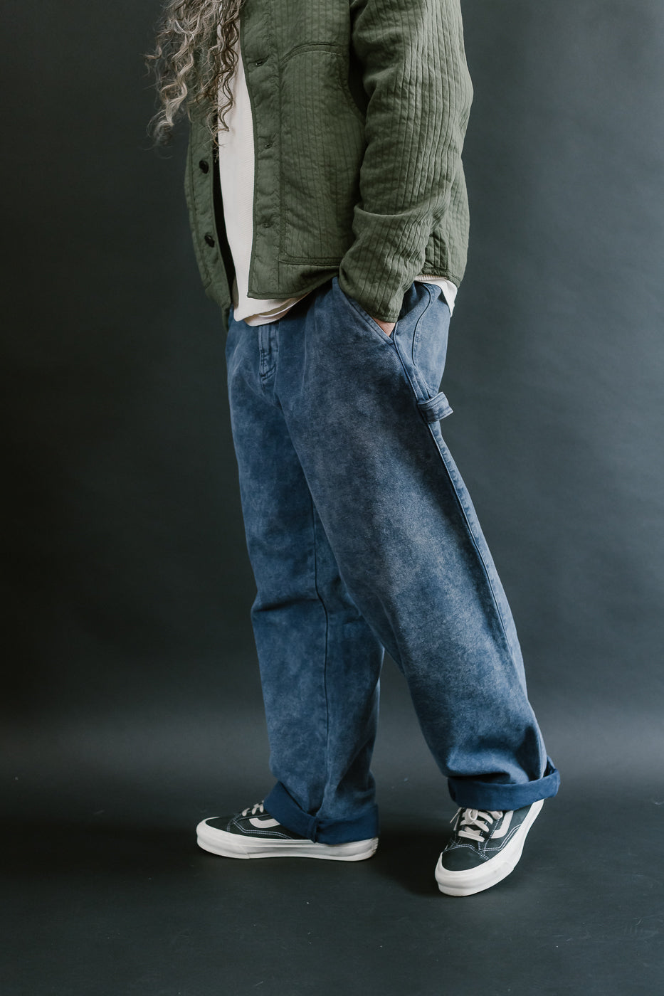 M-C-009 - Oakland Chino Canvas - Infinity Blue